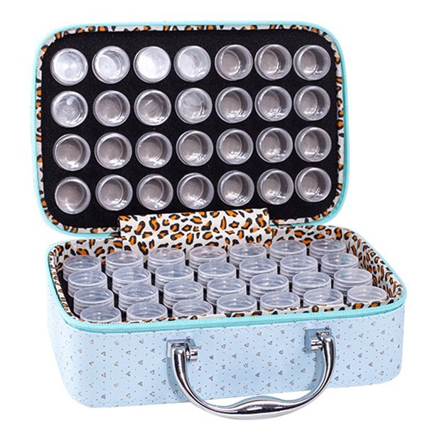 E-045 Grids Diamond Painting Storage Containers Diamond Art Beads Organizer Box