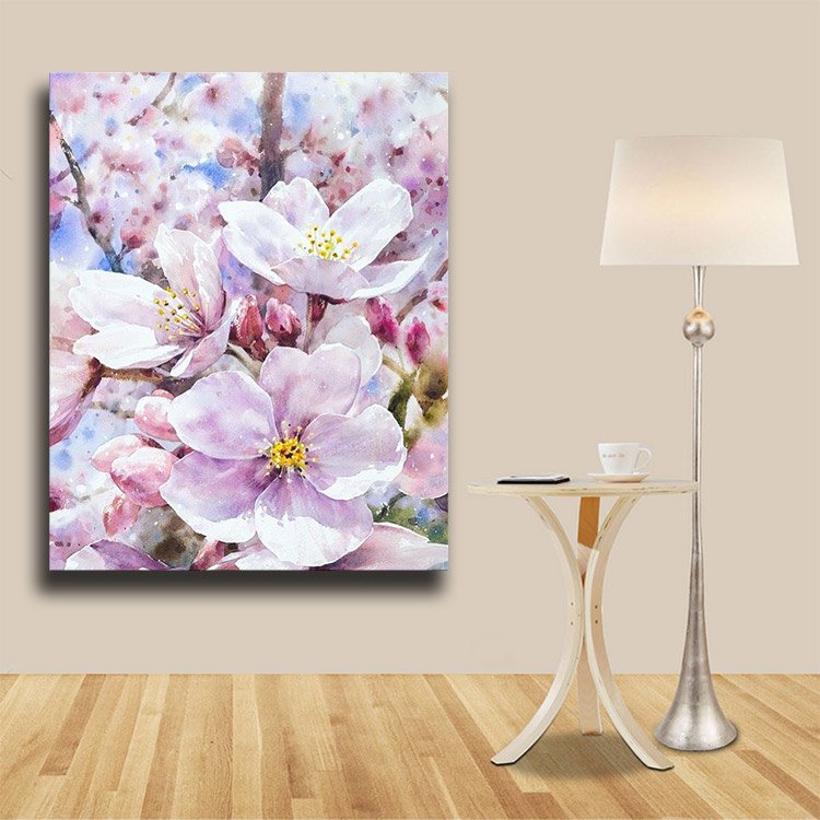 Ever Moment Diamond Painting Full Square Resin Drill Floral 5D Paint By Diamond Handmade Decoration Wall Art Kits 4Y2012