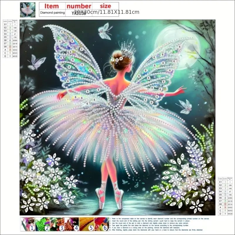 1pc Intricate Pattern DIY Glittering Diamond Painting Kit Beginners Create Stunning Mosaic Art Home Decor Perfect Unframed Gift