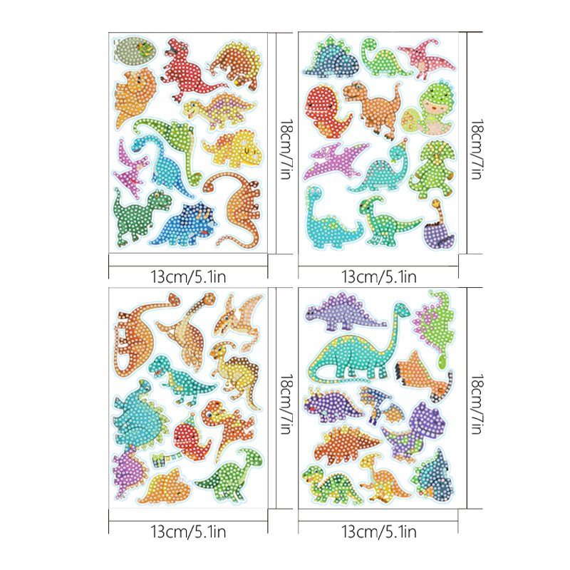 Hot Selling High-quality Multi Style Cartoon Stickers DIY Books Diamond Painting Stickers