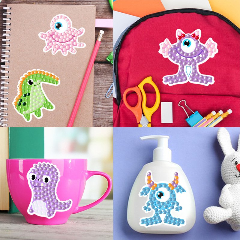 Hot Selling High-quality Multi Style Cartoon Stickers DIY Books Diamond Painting Stickers