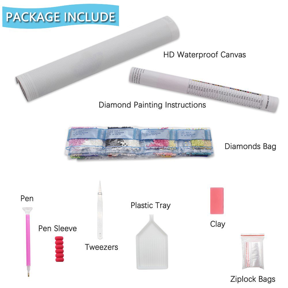High Quality 5d Diamond Painting Kit for Adults White Cat Flannel Fairy Dust Diamond Ab Diamond Full Drill Canvas Home Decor
