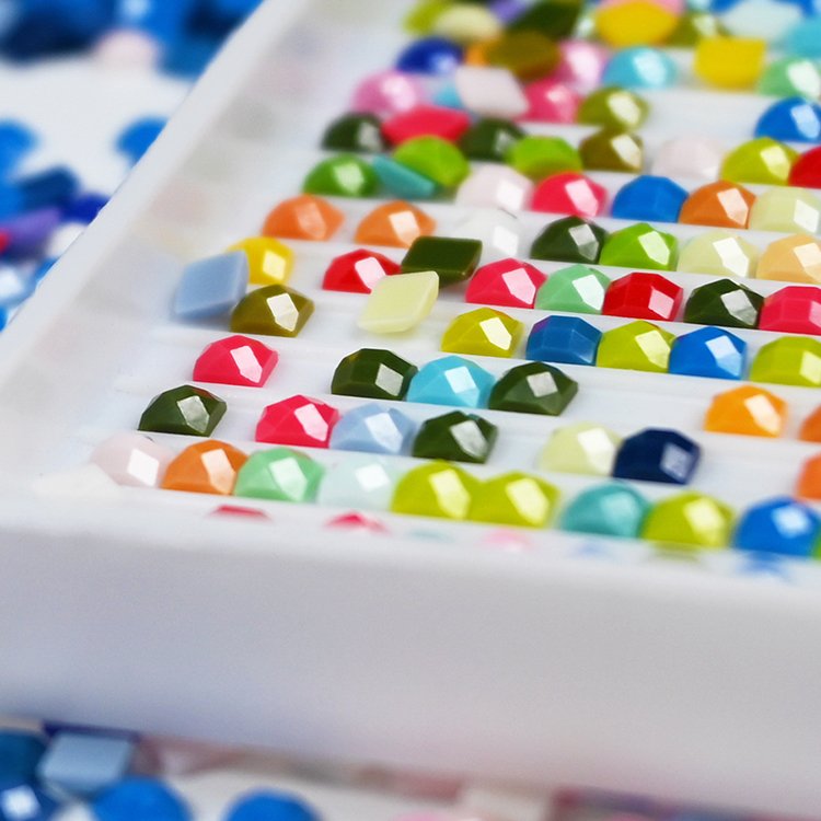Ever Moment Diamond Painting Full Square Resin Drills Colorful Sea Decoration Leisure At Home Handicraft DIY Rhinestones 3F2456