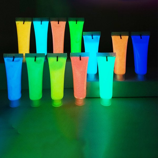 Unico Glow in dark paint Orange Yellow for boy paint diy creations