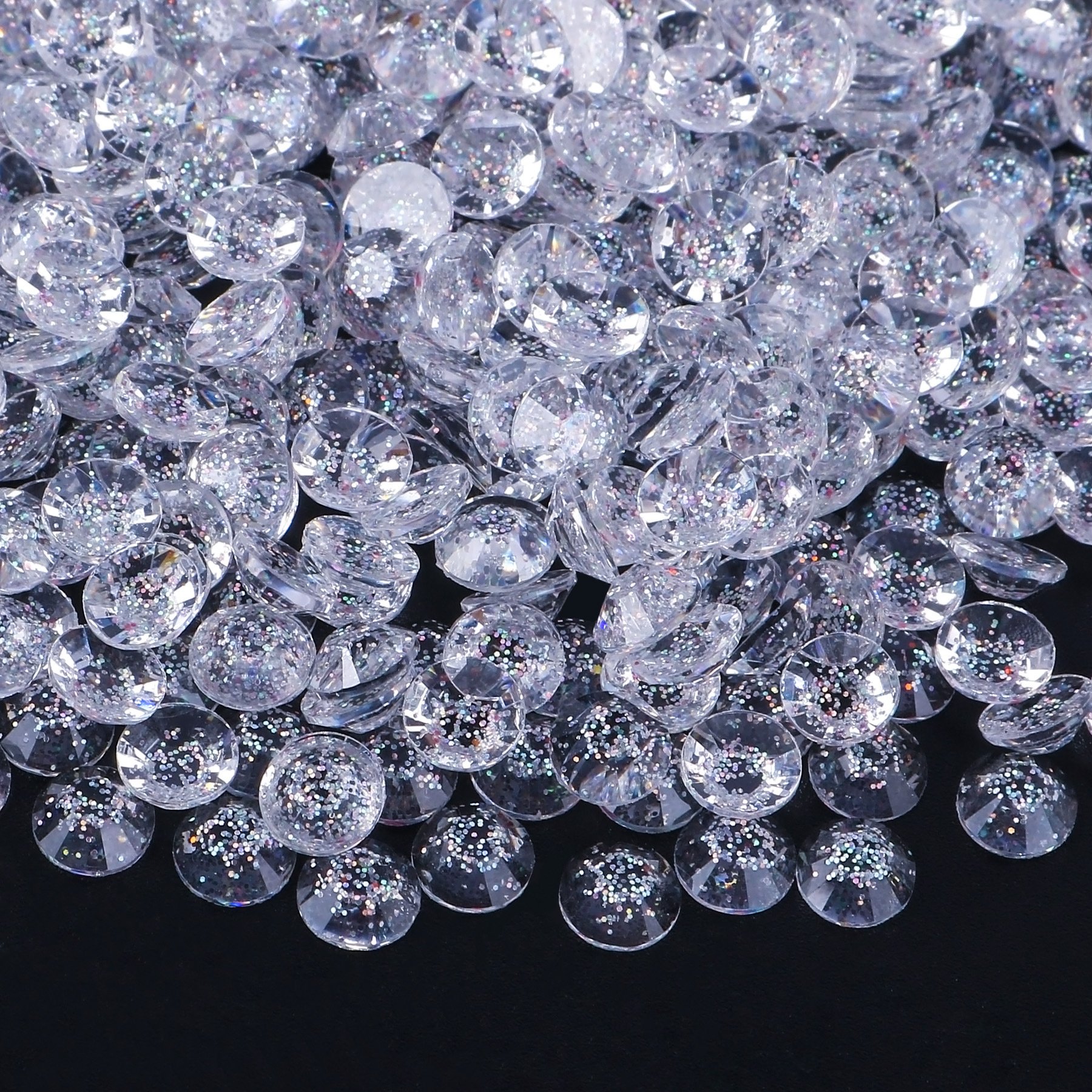 Starry Sky Resin Non Hot Fix Rhinestone Flat Back Resin Crystal Nail Glitters Stone Crystal Rhinestones for Diy Crafts