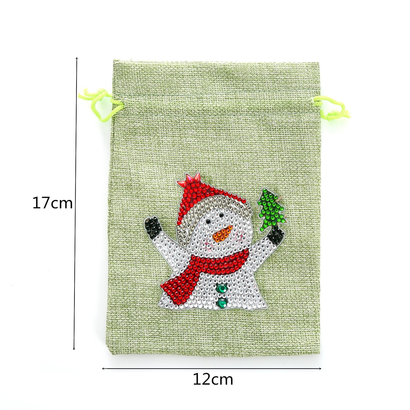 New DIY Diamond Christmas Gift Bag Sweet Bag Diamond Painting Diamond Crafts