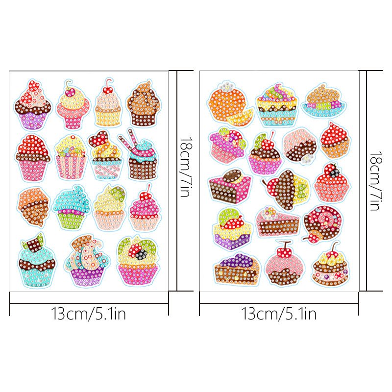 Wholesale High Quality Anime Sticker Magazine Sticker DIY Painting Gemstone Sticker Kit