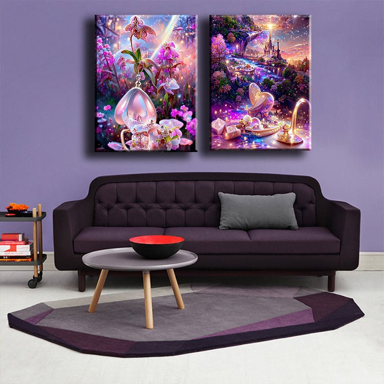 Ever Moment Diamond Painting 1 Crystal Drill Added Kits Floral Square Resin Drill Handmade Decoration Diamond Embroidery ASF2766