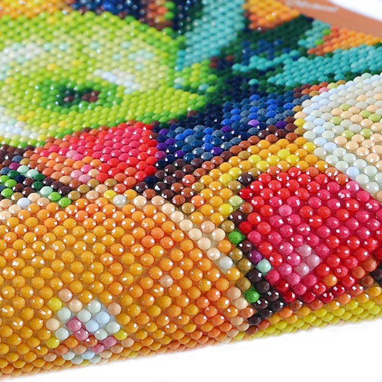 Ever Moment Diamond Painting 1 Crystal Drill Added Kits Floral Square Resin Drill Handmade Decoration Diamond Embroidery ASF2766
