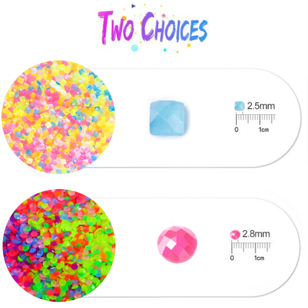 E-027 DMC 447 Color Full Square/Round Drills Resin Diamond 3D Diamond Embroidery Rhinestone