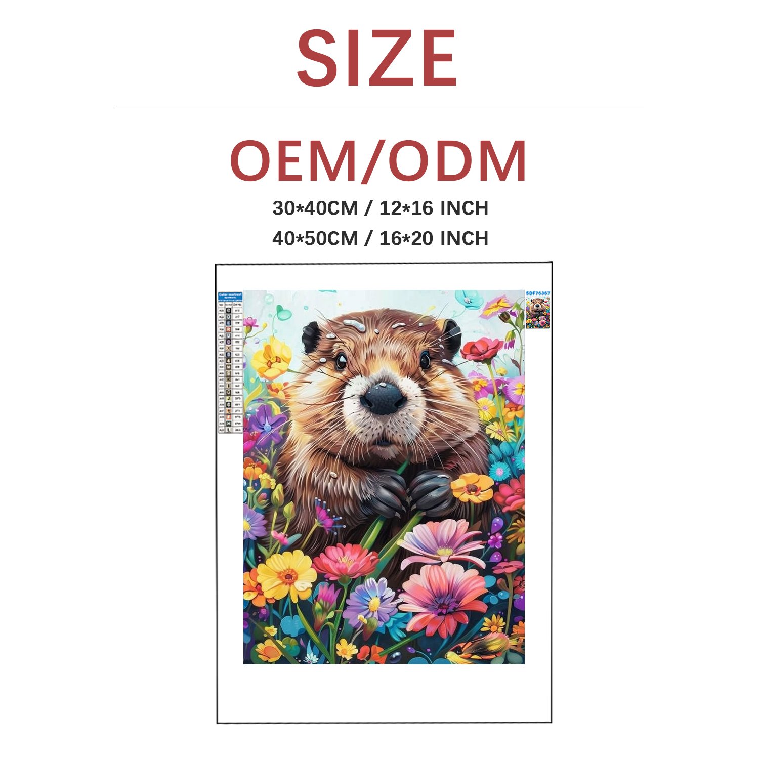 Animal Crystals Embroidery Painting Kit Full Drill Mosaic Handicraft Bedroom Decoration DIY 5D Diamond Painting Kits