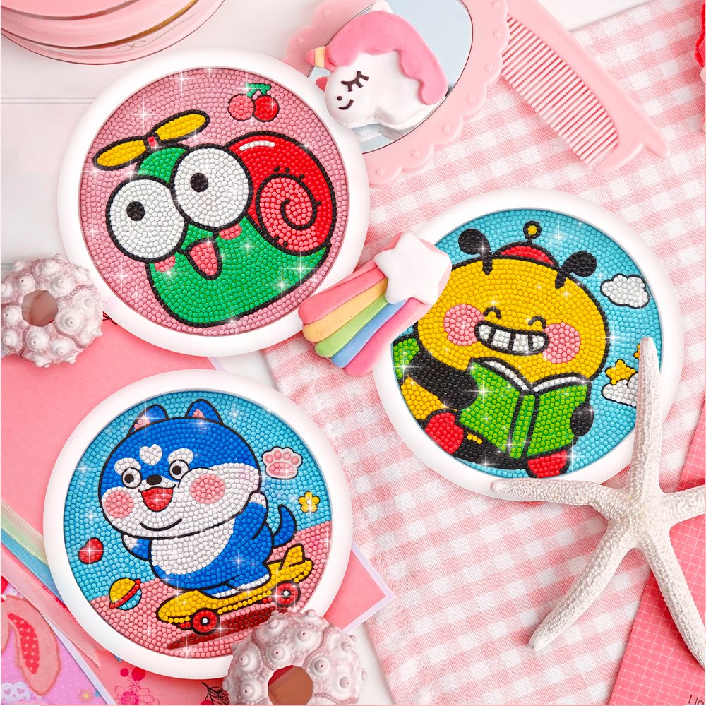 Hot Selling Children DIY Full Drill Diamond Painting Cartoon Round Diamond Painting