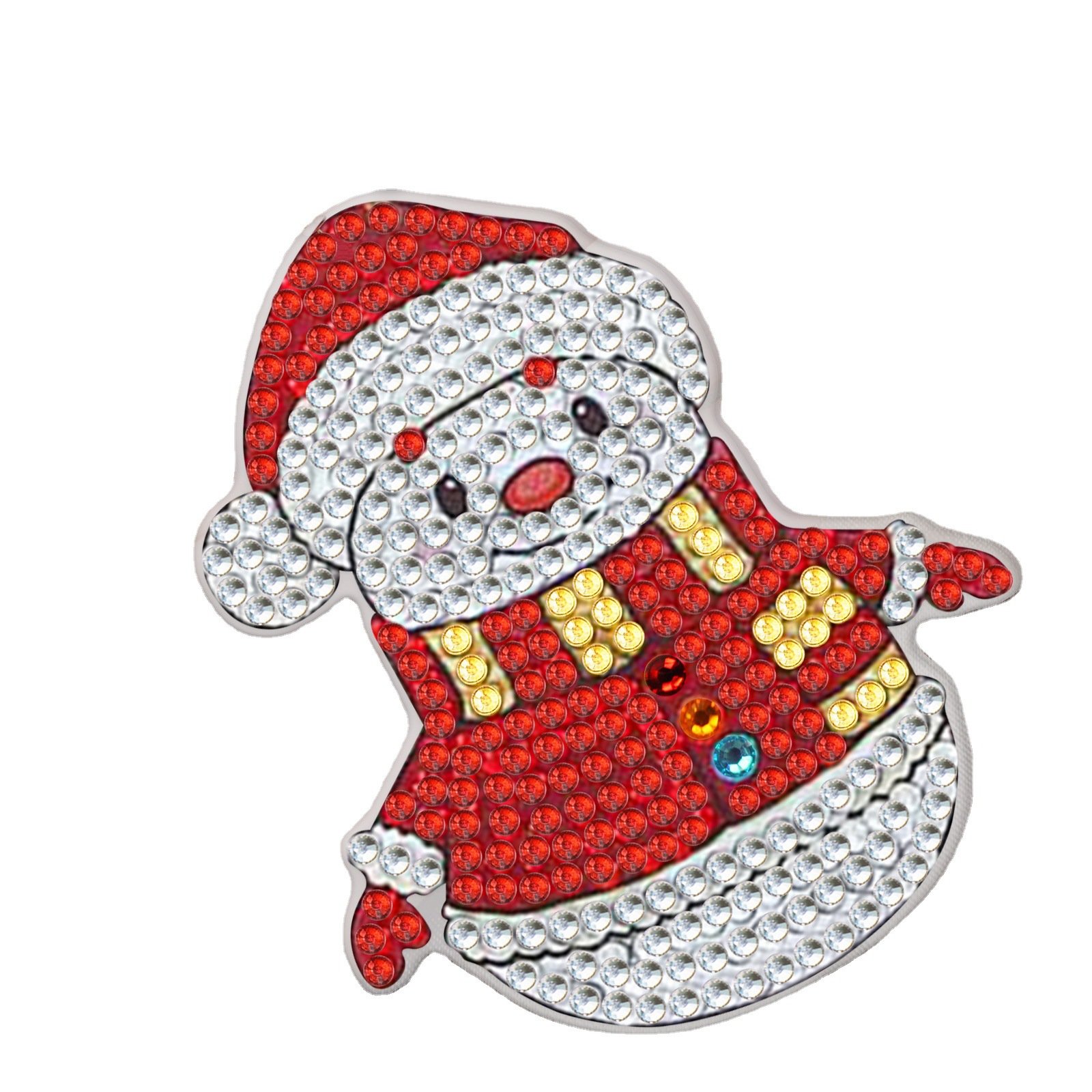 DIY Diamond Painting Fridge Magnet Christmas Refrigerator Magnets Sticker Home Kitchen Decoration Snowman Magnetic Sticker