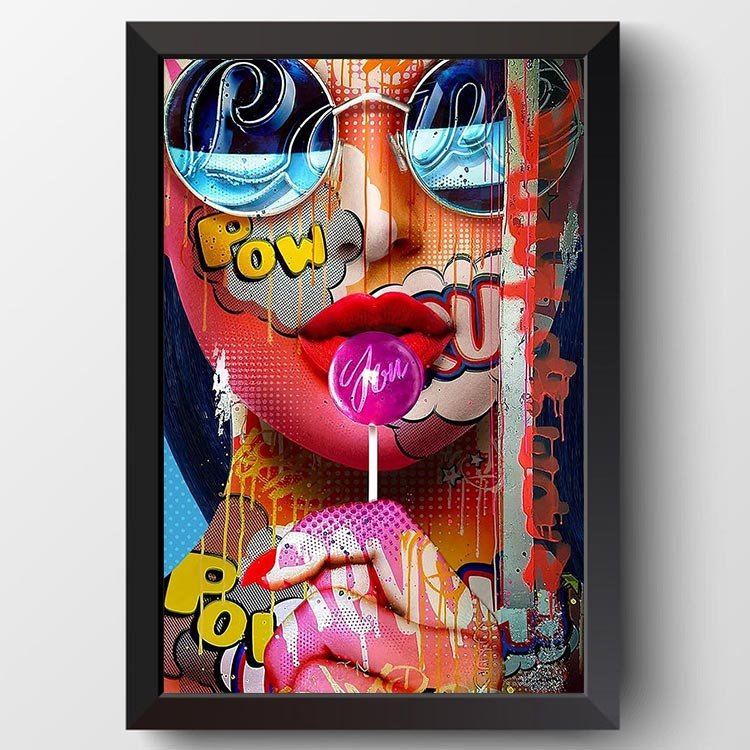 Diamond Painting Colorful Woman Wall Decoration Full Square Resin Drill Handmade Artwork Embroidery Mosaic ASF2233