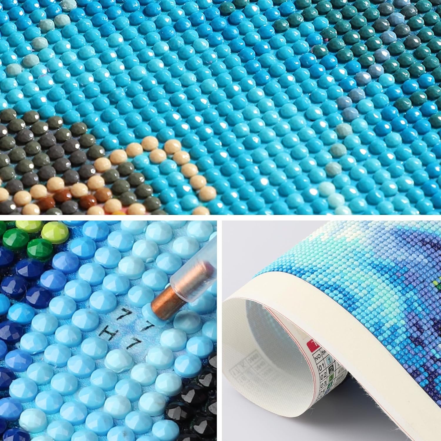 DIY 5D Diamond Painting Beach Diamond Art Kits Picture for Home Wall Decor 30x40cm