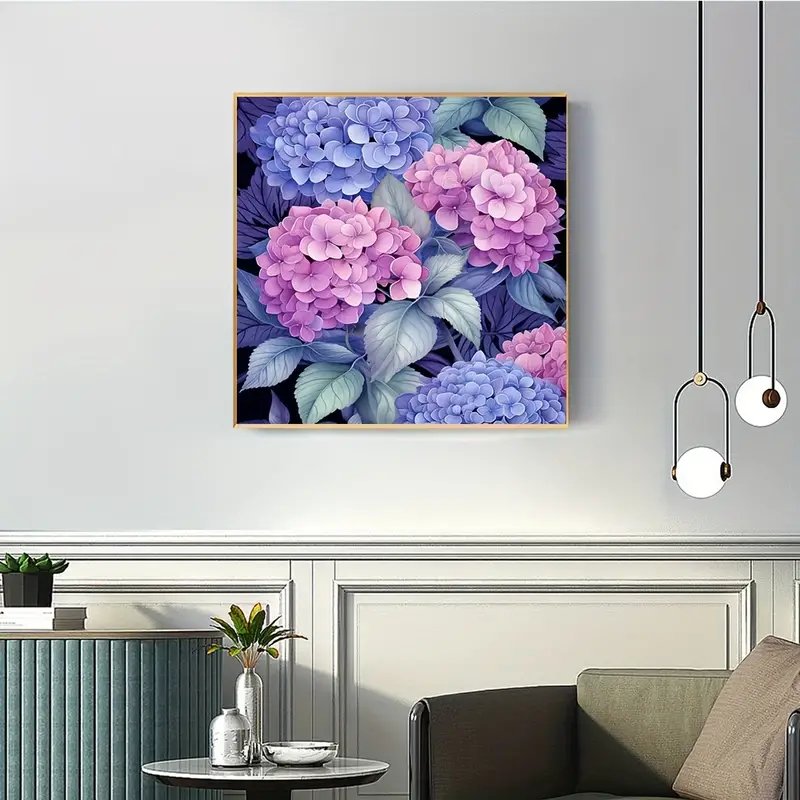 1pc Large Size 40x40cm Diamond Painting Kit 5D DIY Gemstone Art Wall Decoration Beginner-Friendly Acrylic Diamonds Handicraft