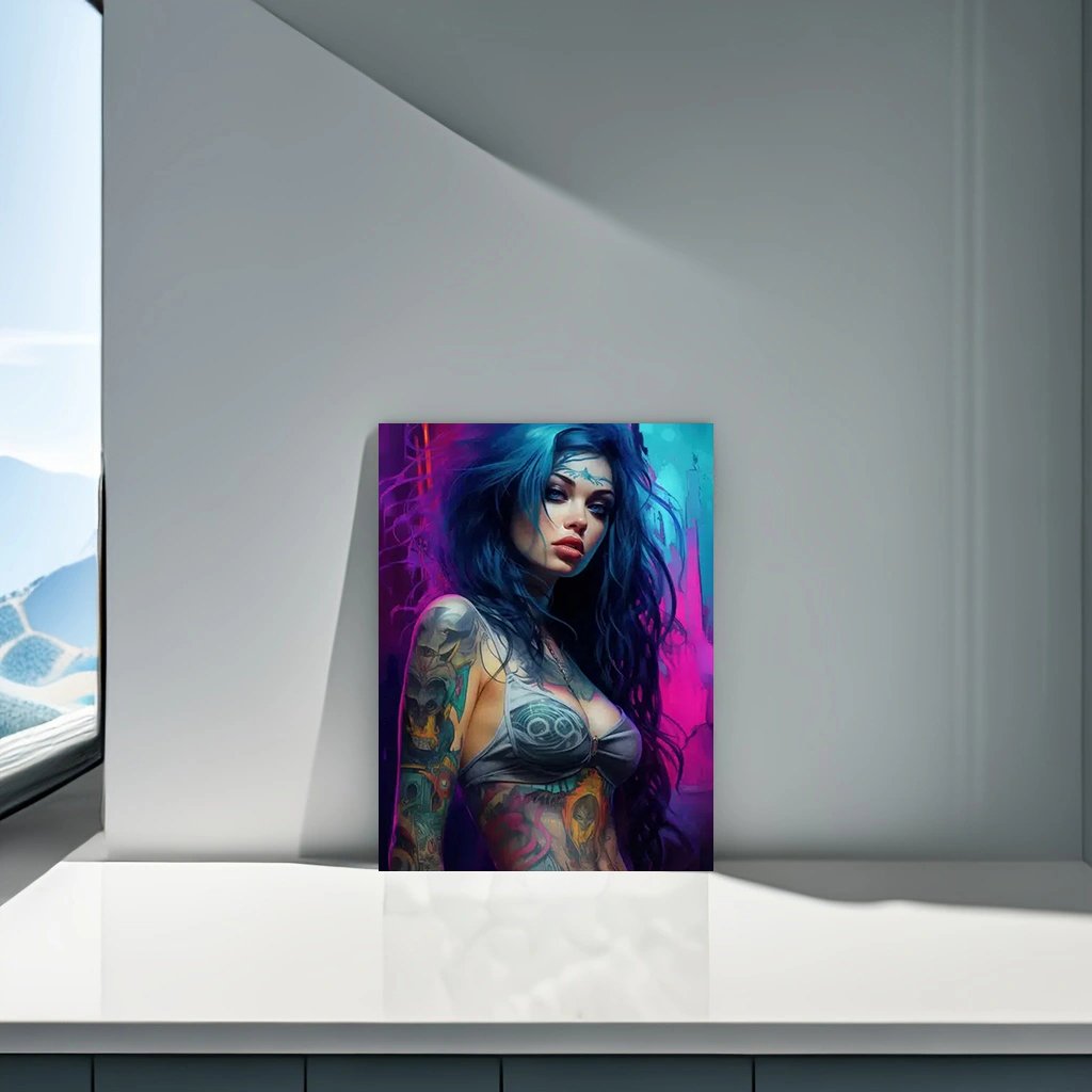 1pc DIY 5D Diamond Embroidery Cross Stitch Picture 40*50cm Frame Art Craft Tattoo Lover Wall Decoration Mother's Day Father's