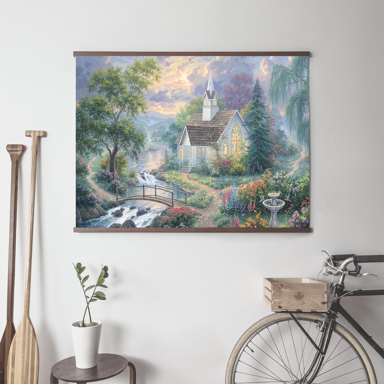 Landscape Diamond Art Painting Kits for Adults - Full Drill Diamond Dots Paintings for Beginners, Round 5D Paint with Diamonds