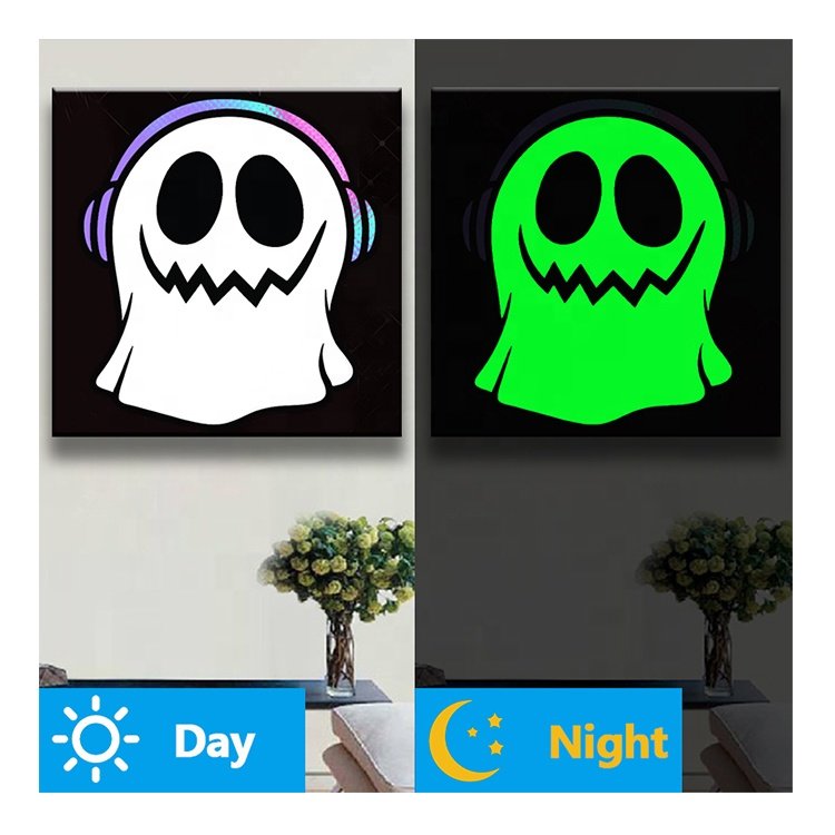 Luminous Diamond Painting Resin Drill Halloween Skeleton Embroidery Mosaic Glowing In The Dark New Arrivals N011