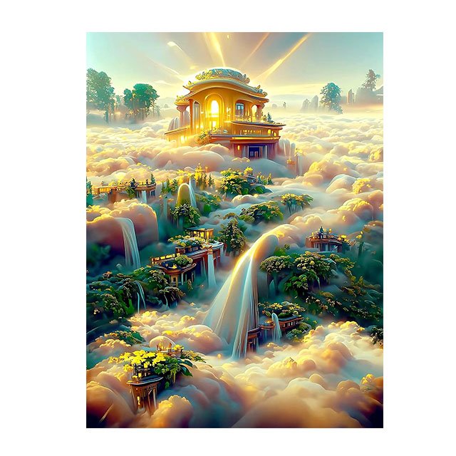 5D Diamond Painting Kits for Beginners, DIY Diamond Cross Embroidery Kits, Painting by Numbers for Home Wall Decor Gifts