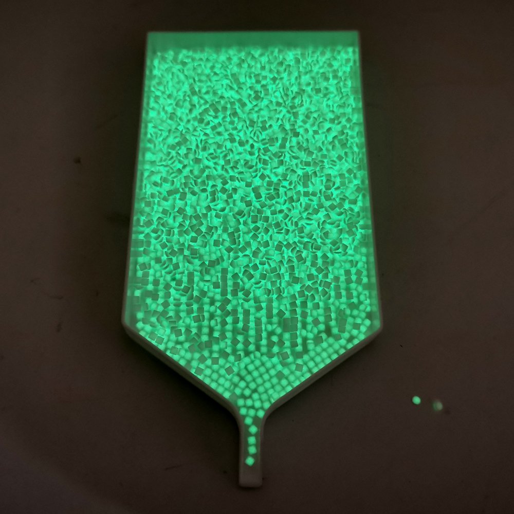 E-034 Wholesale Luminous Drills Round/square Drill New Glow In Dark Color Full Square Round Drills Resin Stone DMC 5200