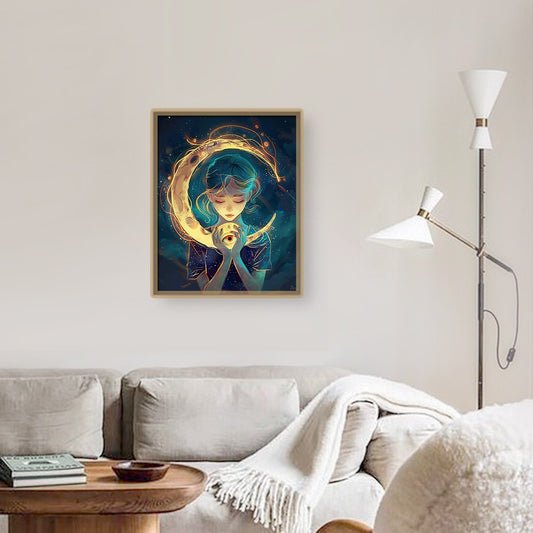 E-133 Custom Canvas Paintings 5D Full Drill Stella Bliss Diamond Painting