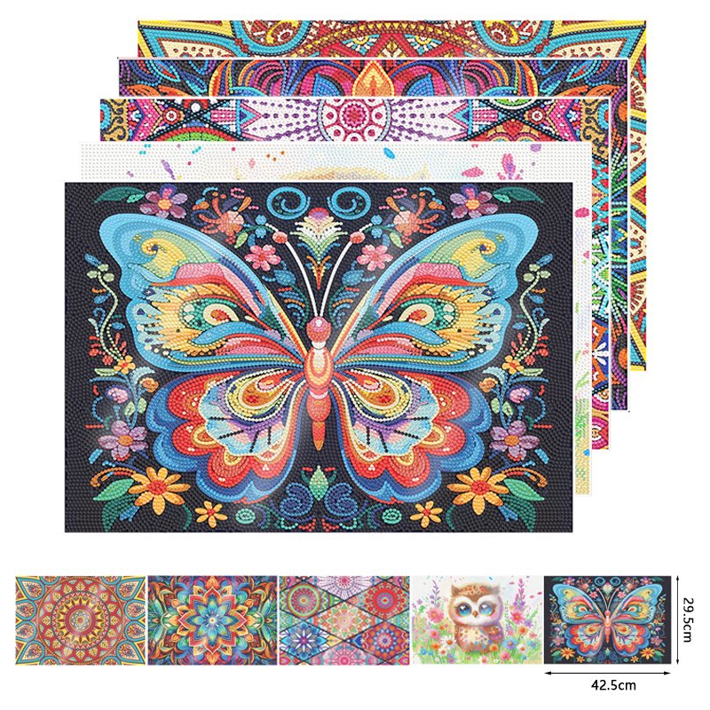 New Arrival Diamond Painting Placemats Home Art DIY Crafts Kit 5d Crystal Diamond Painting Dinner Mat