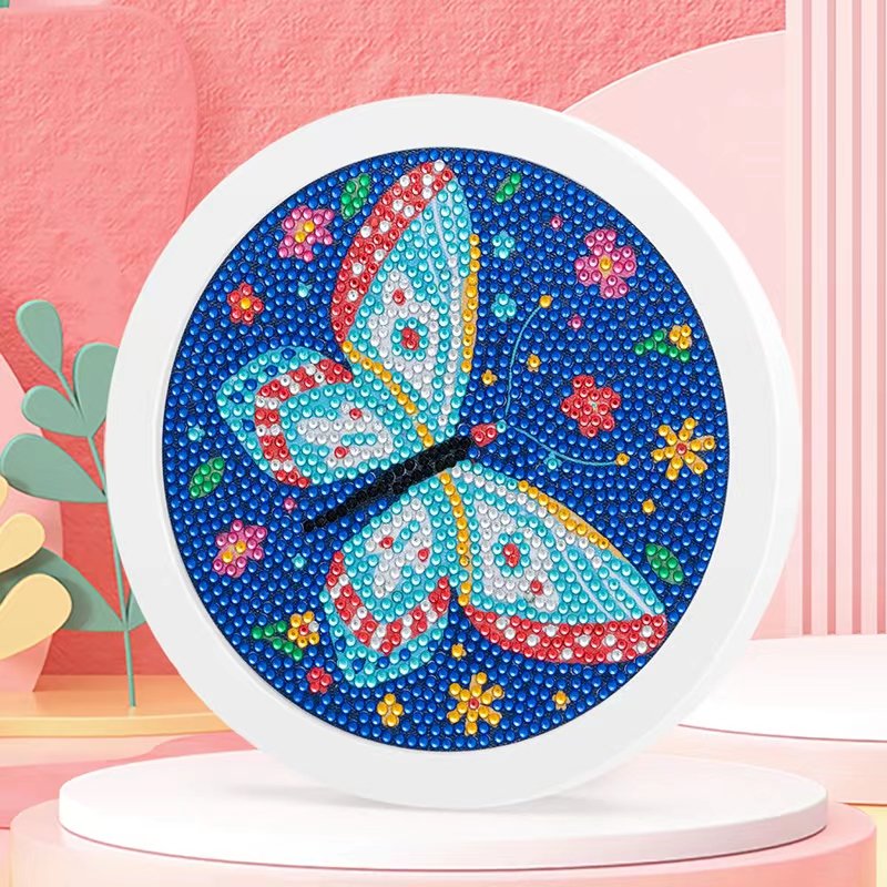 Custom Framed Handmade Dinosaur Art Kids Cartoon Mermaid Cake Cute 5D Diamond Painting