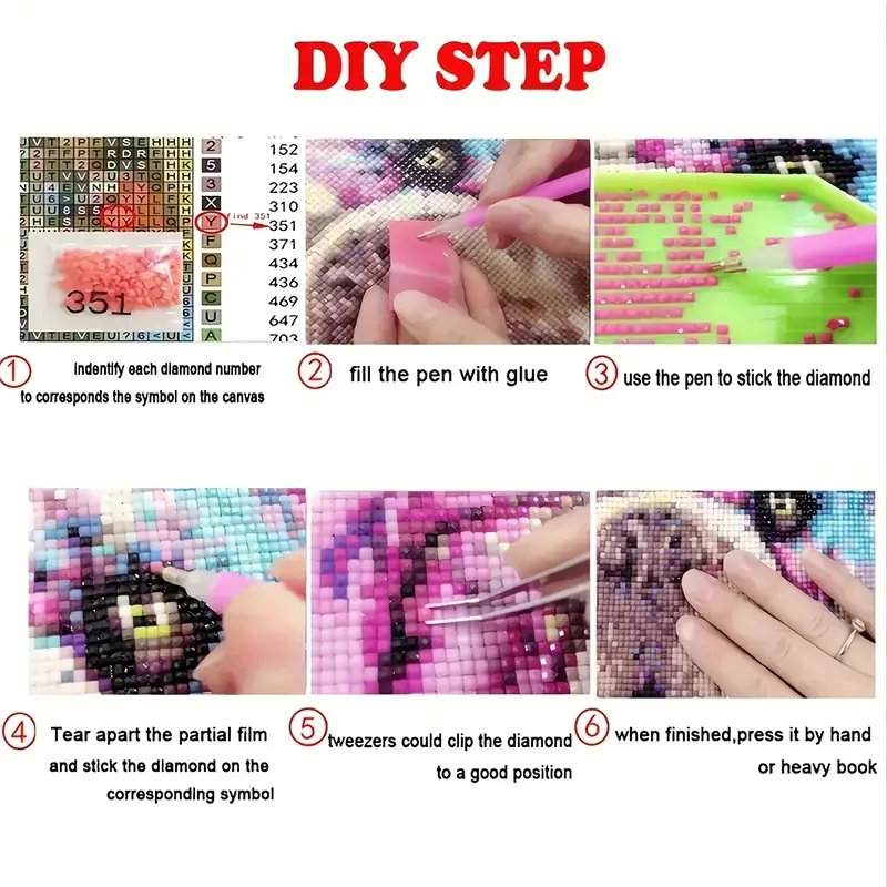 Starry Night 5D DIY Diamond Painting Kit for Adults Beginner-Friendly Gem Art Digital Printed Portrait Home Wall Decor Gifts
