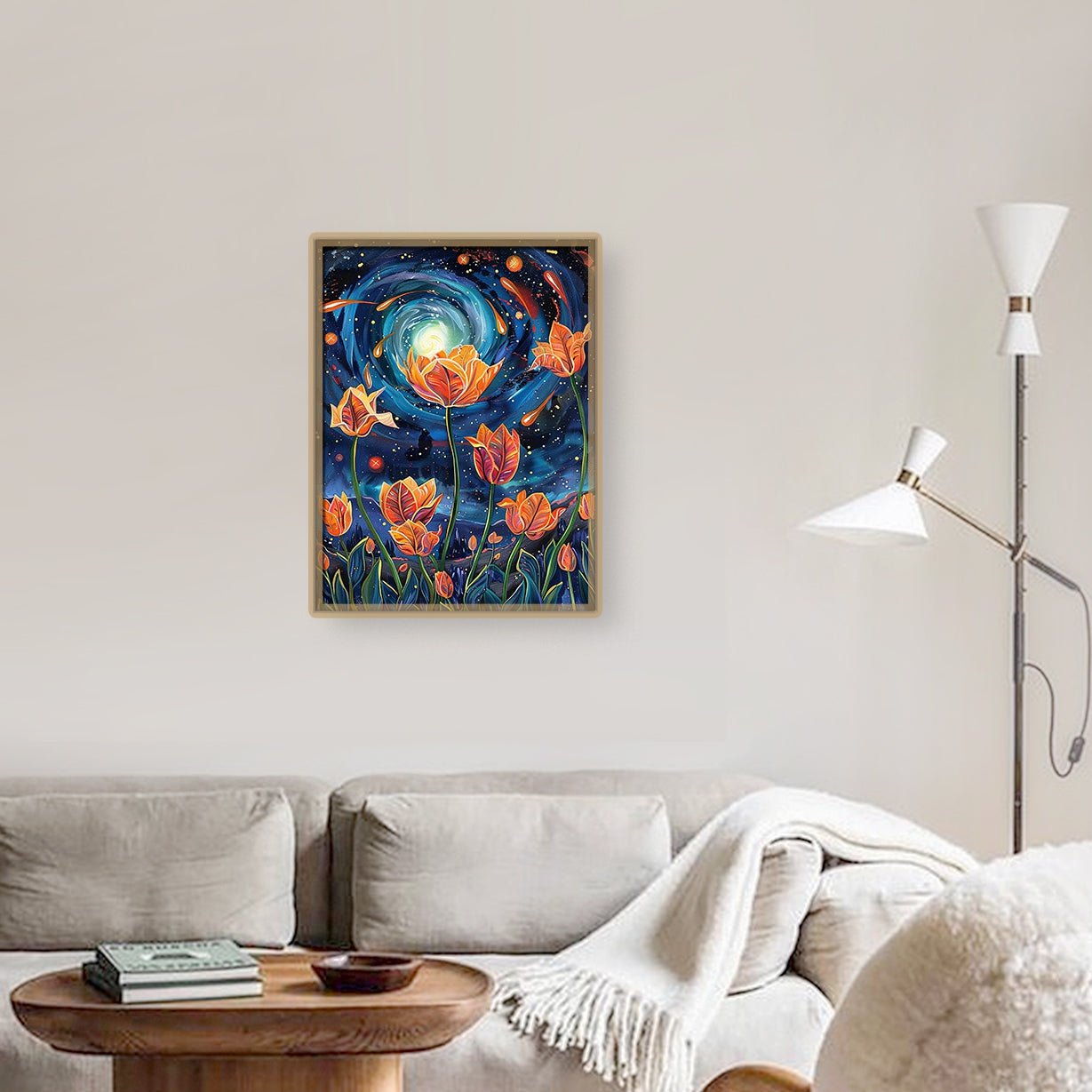 E-123 Custom Canvas Paintings 5D Full Drill Kingcard-Crystal Diamond Painting Diamond Painting