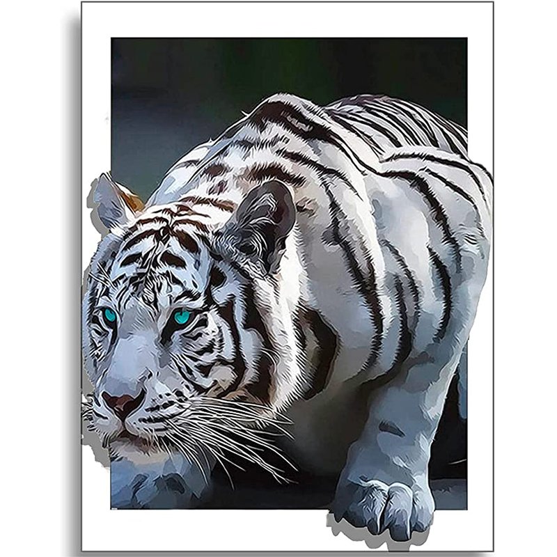 wholesale 5d diamond painting kit animals yiwu ab diamond painting drills crystal diamond painting tiger