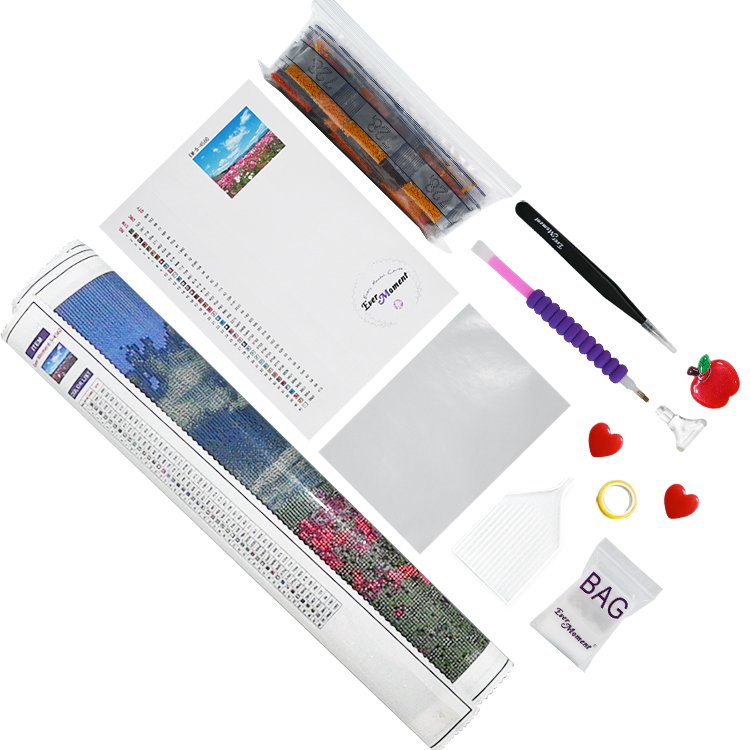 Ever Moment Diamond Painting Full Square Resin Drill Handmade Decoration Paint By Diamond Beads Art Embroidery Gift Kits 5L1065