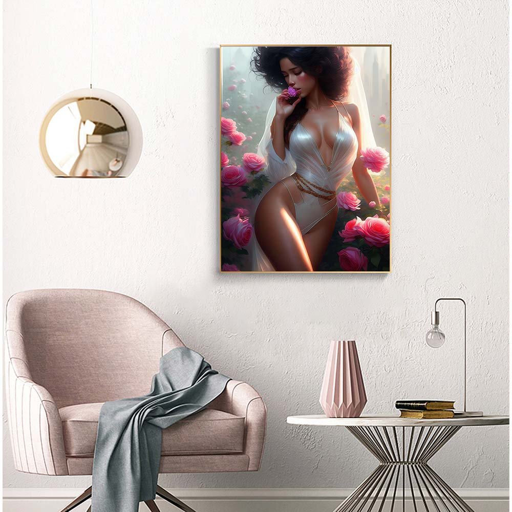 Best china low price Mosaic art full open hot sexi girl Adult Painting photo painting 5d diamond painting