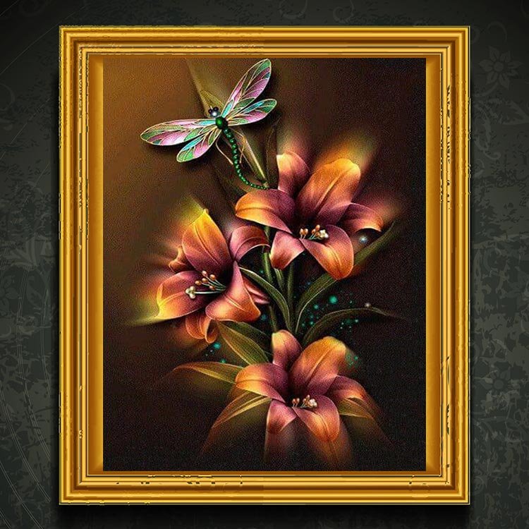 Ever Moment Diamond Painting Full Square Mosaic Cross Stitch Shining Flower Picture Of Rhinestone Diamond Embroidery ASF1755
