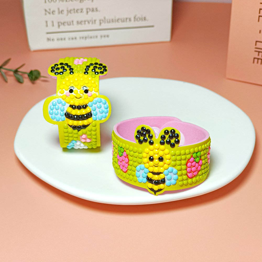 High Quality Children's DIY Diamond Painting Bracelet With Multiple Styles And Adjustable DIY Diamond Painting Wristband