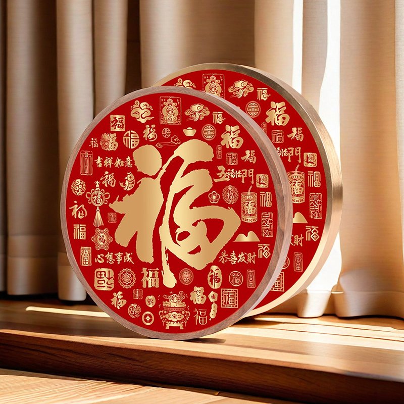 5d Diamond Painting New Living Room Round Hundred Blessings Picture DIY Diamond Dot Painting Kits Chinese Style Diamond Painting