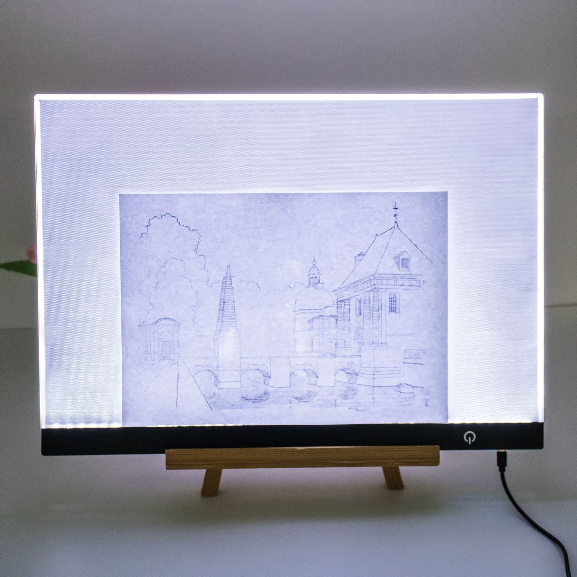 A2 Large LED Light Pad Painting Tracing Panel Copy board Painting Light Pad Lightpad Board LED Drawing Tablet