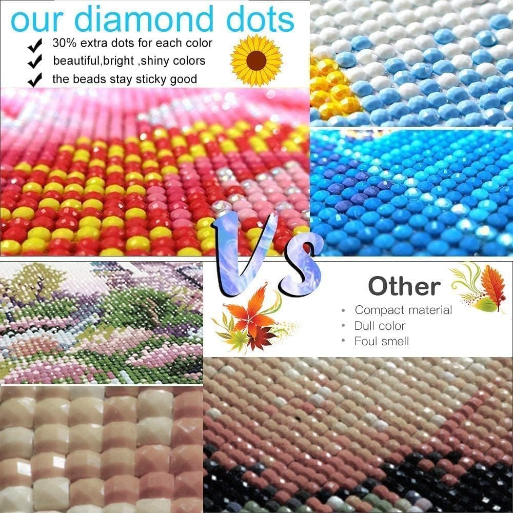 DIY 5D Diamond Painting Art Kits for Adults Highland Cow Diamond Painting Round Drill Art Craft Kits for Home Wall Decor