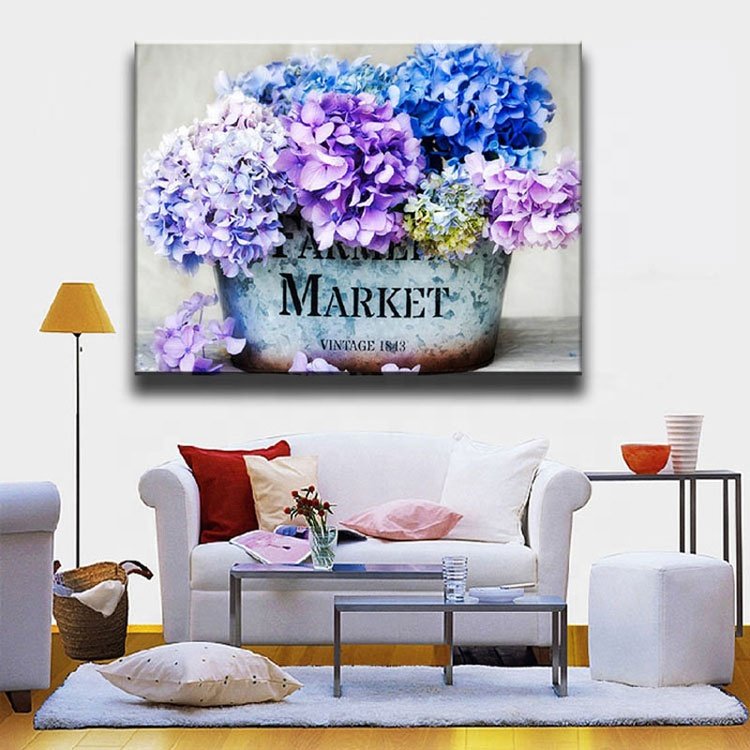 Ever Moment DIY Diamond Embroidery Hydrangea Full Square Drills Artwork Home Decoration ASF1219