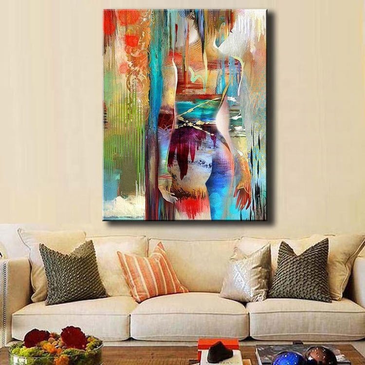 Ever Moment Diamond Painting Full Square Drill Woman Colorful Back Home Decoration ASF1981