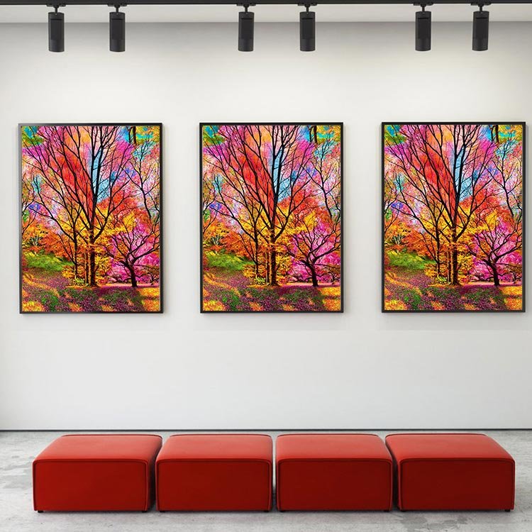 Ever Moment Diamond Painting AB Drill Kits Colorful Tree Handmade Picture Of Rhinestone Diamond Embroidery 5D DIY 3F015