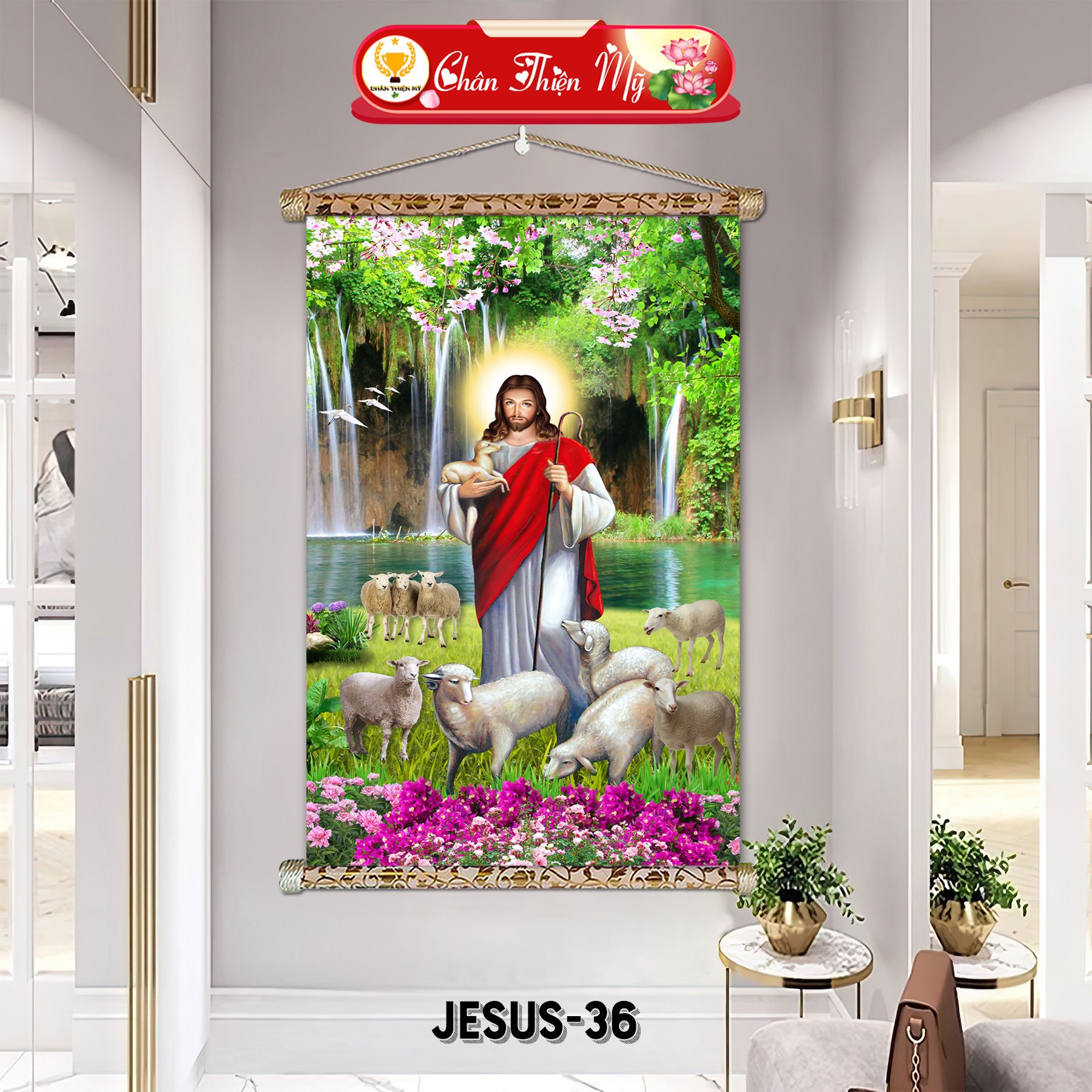 Home Decor Nordic Posters Prints Picture Portrait Jesus Christian