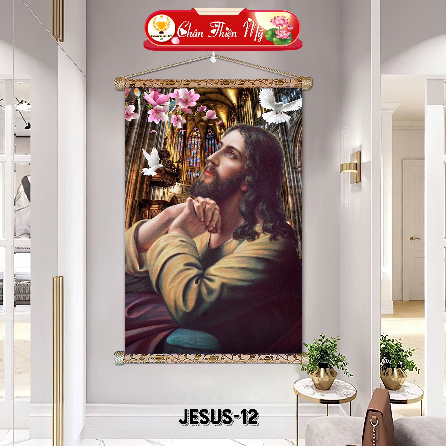 Canvas Painting Decorative Wall Art Painting Home Decor Nordic Posters and Prints Picture Portrait Jesus Christian