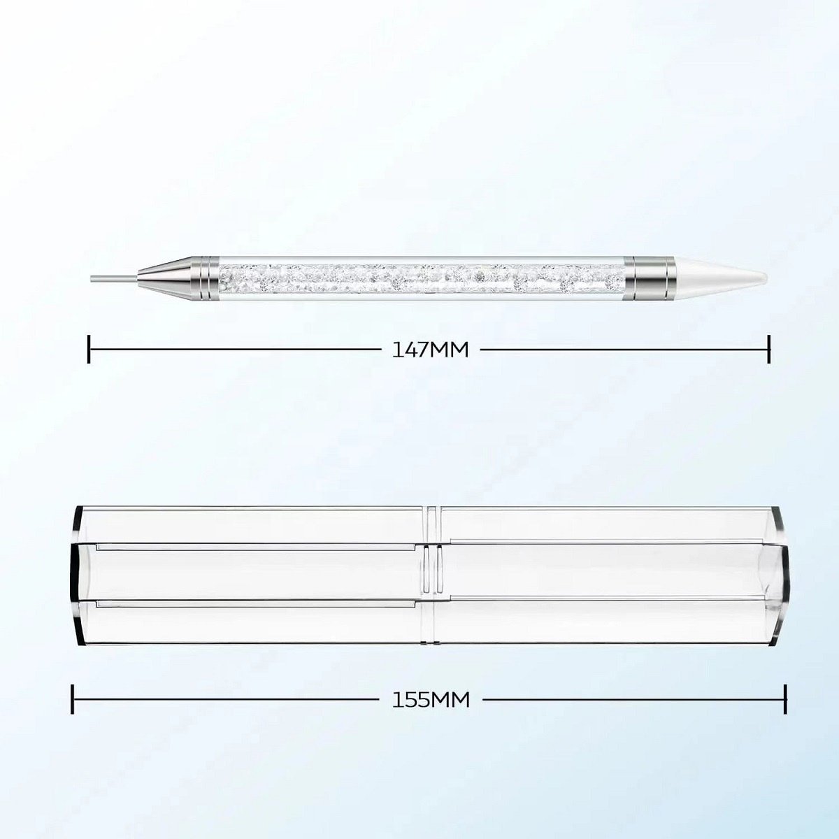Factory Art Nail Design Wax Pencil Rhinestone Picker Manicure Salon Dotting Pen Diamond Painting Tools