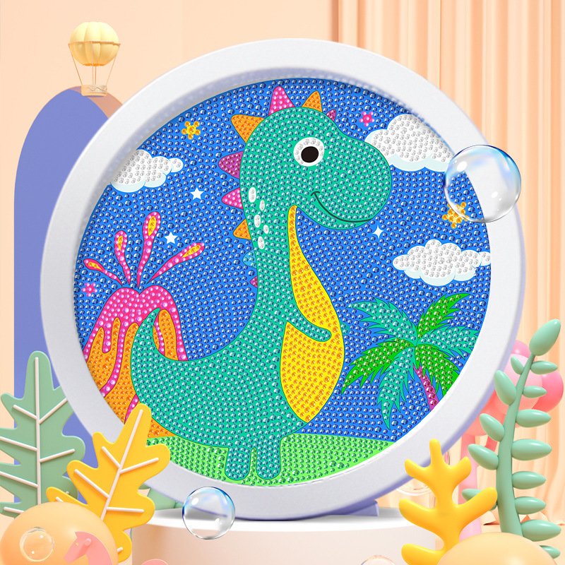 Wholesale New Children's Puzzle Cartoon Diamond Paintings In Various Styles DIY Diamond Art Painting Frames