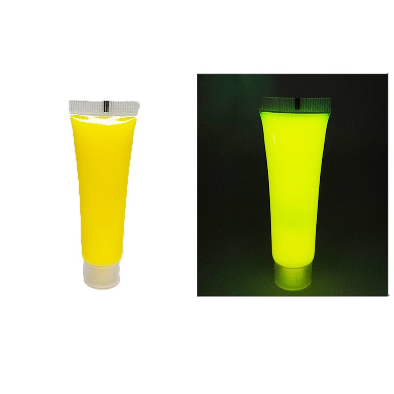 Unico Glow in dark paint Gold Yellow for boy paint diy creations