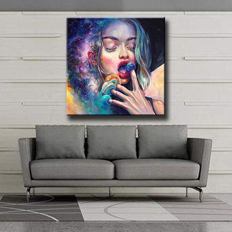 Ever Moment Diamond Painting Woman Full Square Drill Decoration Home 3F021