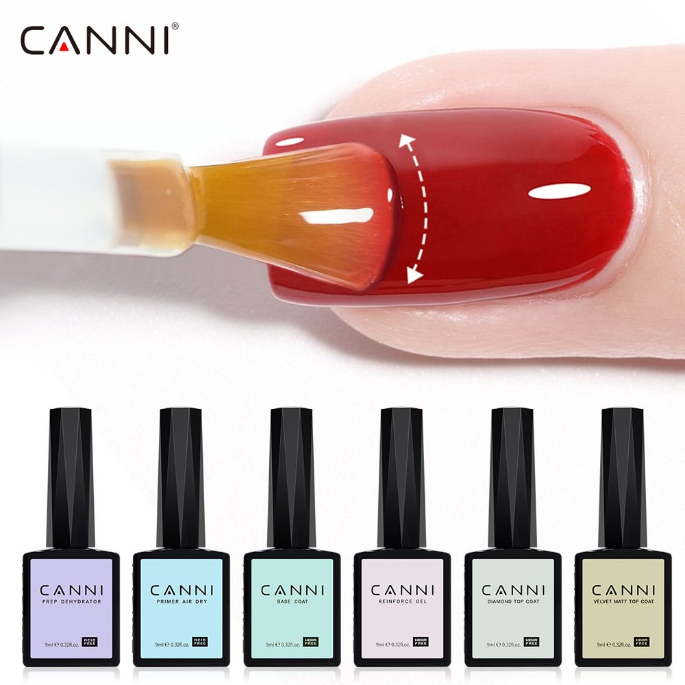 wholesale Nail art canni 144 colors uv led healthy breathable soak off nail polish gel varnish lacquer painting gel enamel coat