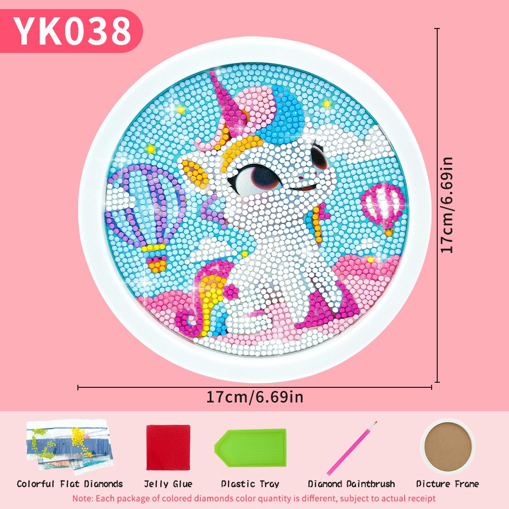 High Quality Wholesale Children DIY Framed Diamond Painting Unicorn Vancy Arts DIY Diamond Painting