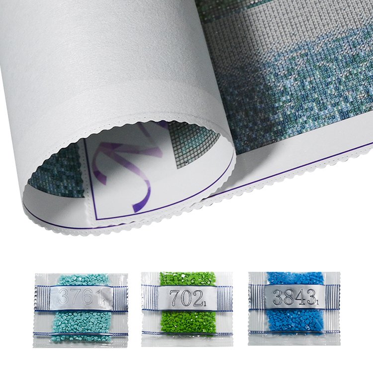 New Diy Diamond Embroidery Abstract Bottle Square Stones Crafts Kits ASF645